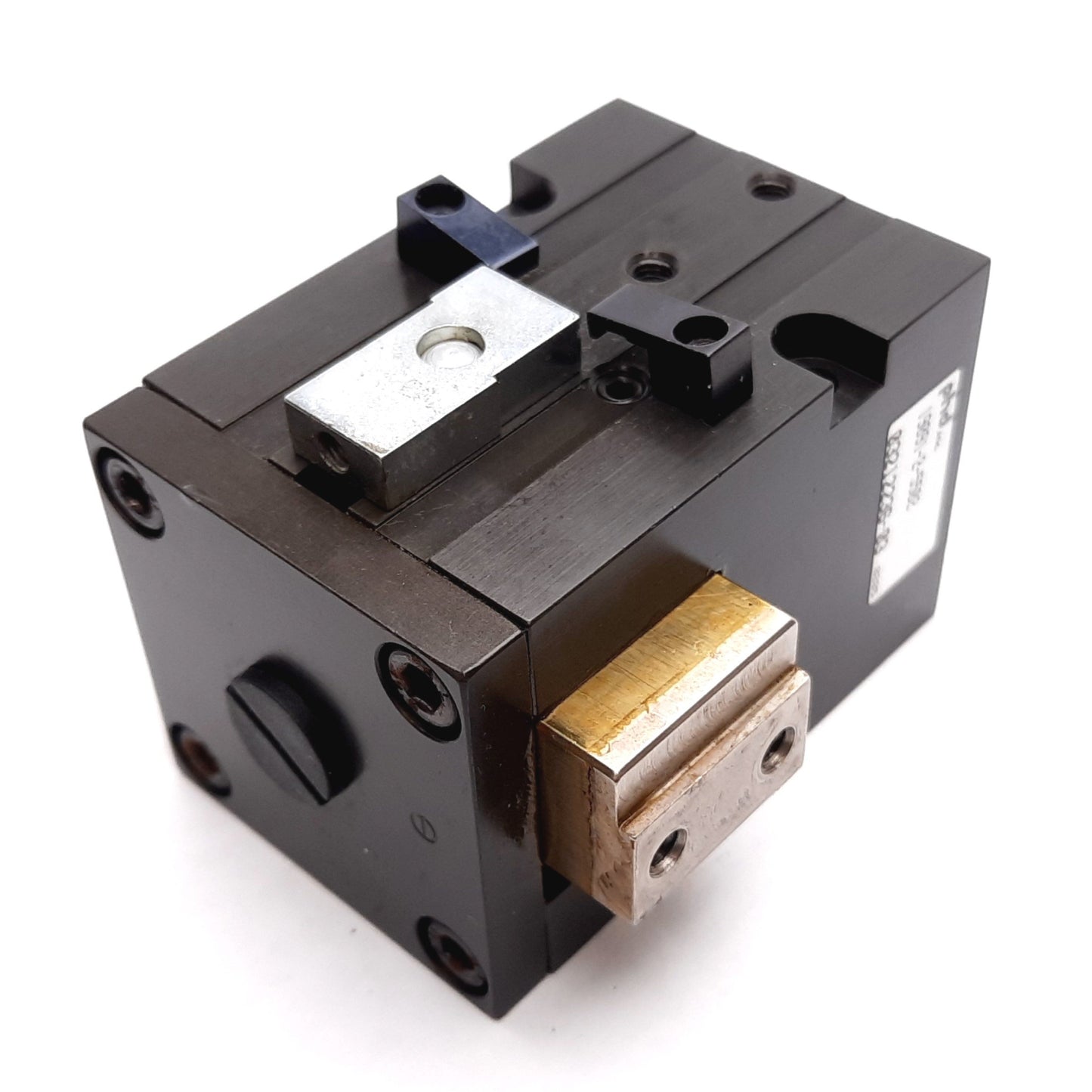Used Phd 19091-2-5502 Pneumatic Gripper, Bore: 1", Jaw Travel: 0.512", Ports: 10-32