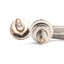 Used Keyence FU-77TG Thrubeam Fiber Unit, Length: 1m, M2.6 / M4, Optical 1.13mm
