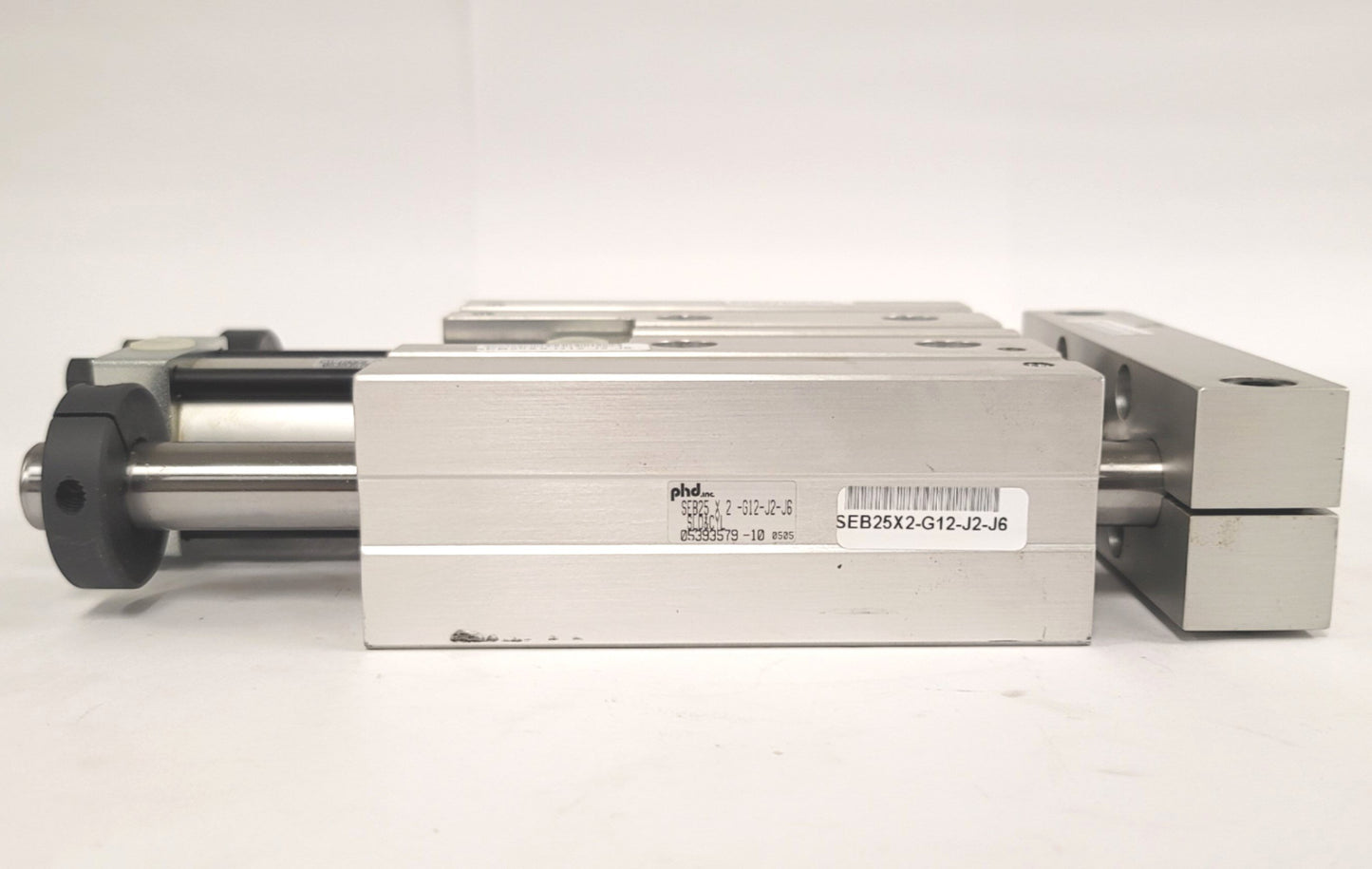 New Phd SEB25X2-G12-J2-J6 Pneumatic Slide Cylinder, Bore 1-3/8", Stroke 2", 1/8" NPT