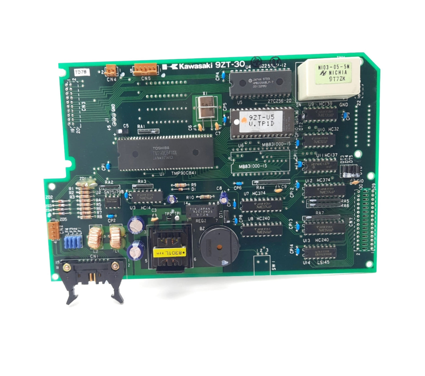 Used Kawasaki 9ZT-30 LCD Panel PCB Board 205mm x 133mm