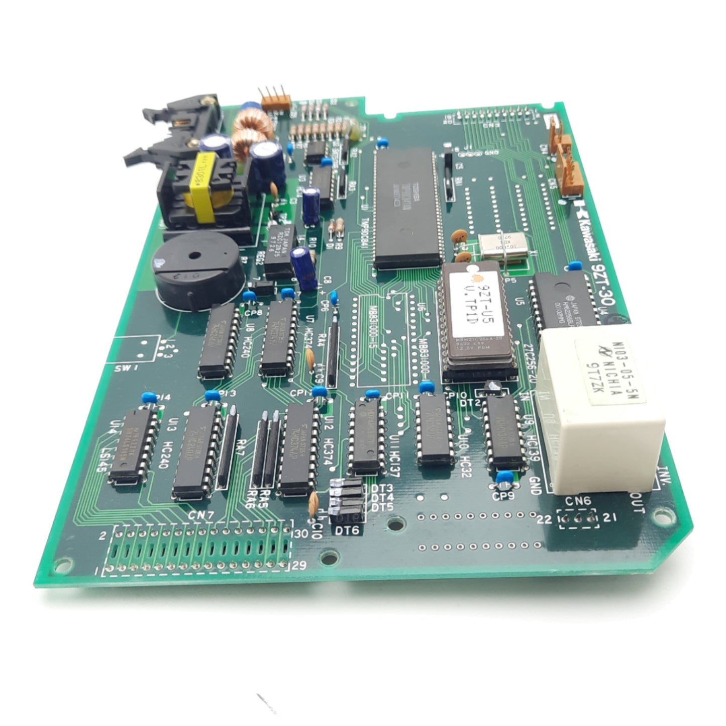 Used Kawasaki 9ZT-30 LCD Panel PCB Board 205mm x 133mm