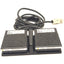 Used Linemaster Twin T-91-SE Treadlite II Foot Switches, 125-250VAC, 16A, 1/2HP