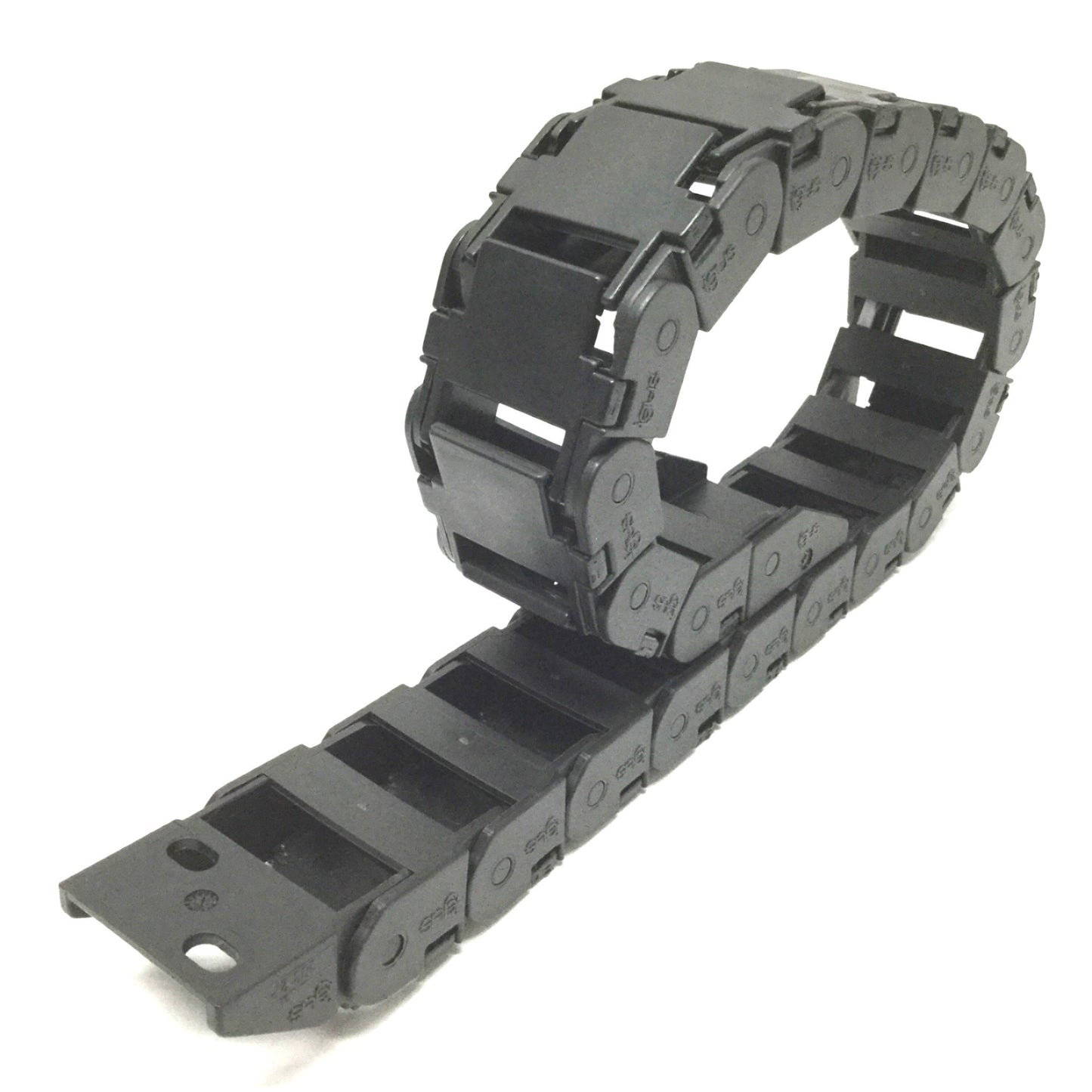 Used igus 15.3.48 Energy E-Chain Conduit Cable Carrier Zipper Track, 20-Link, 1.5" W