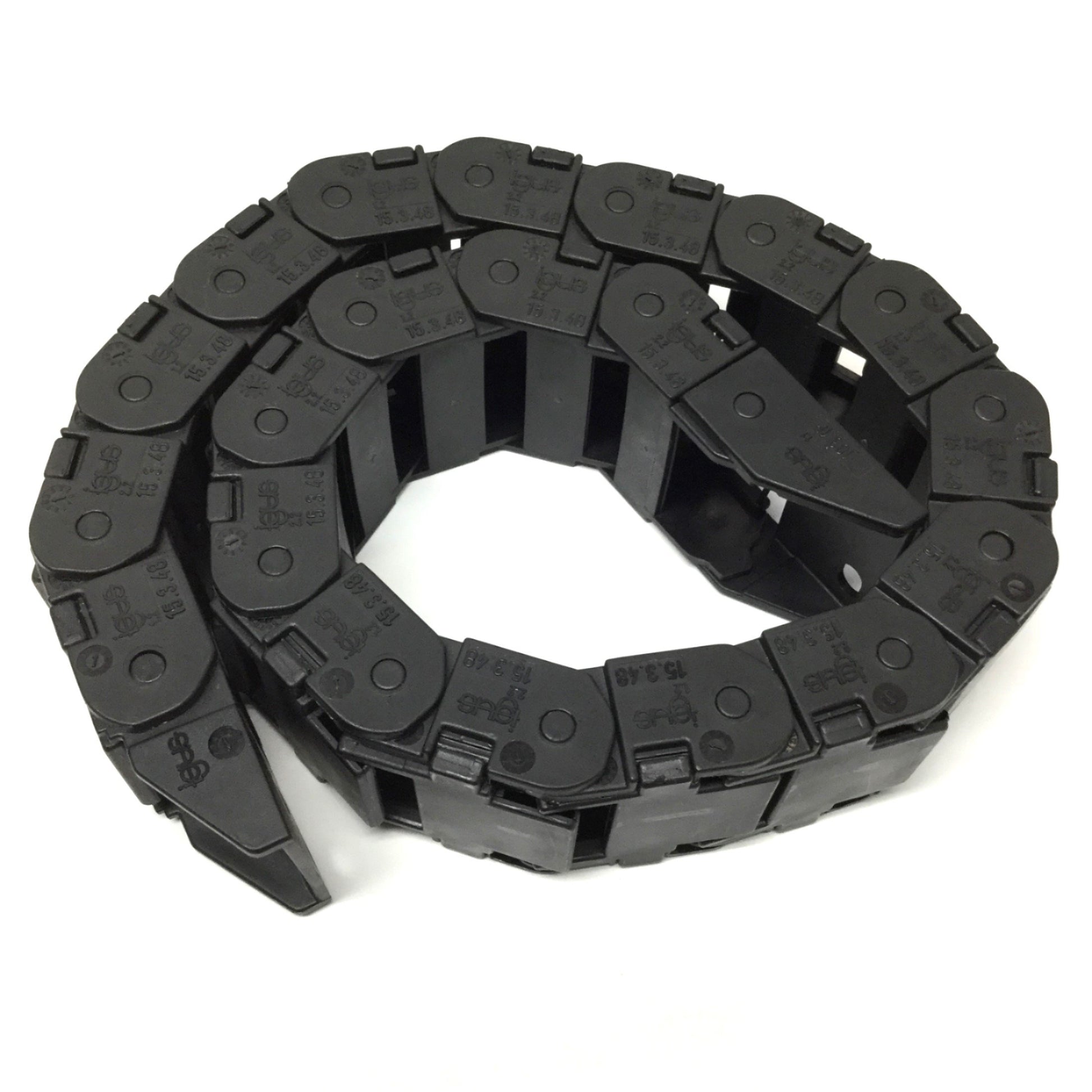 igus gear igus 15.3.48 Energy E-Chain Conduit Cable Carrier Zipper Track, 20-Lin – Next Day Automation