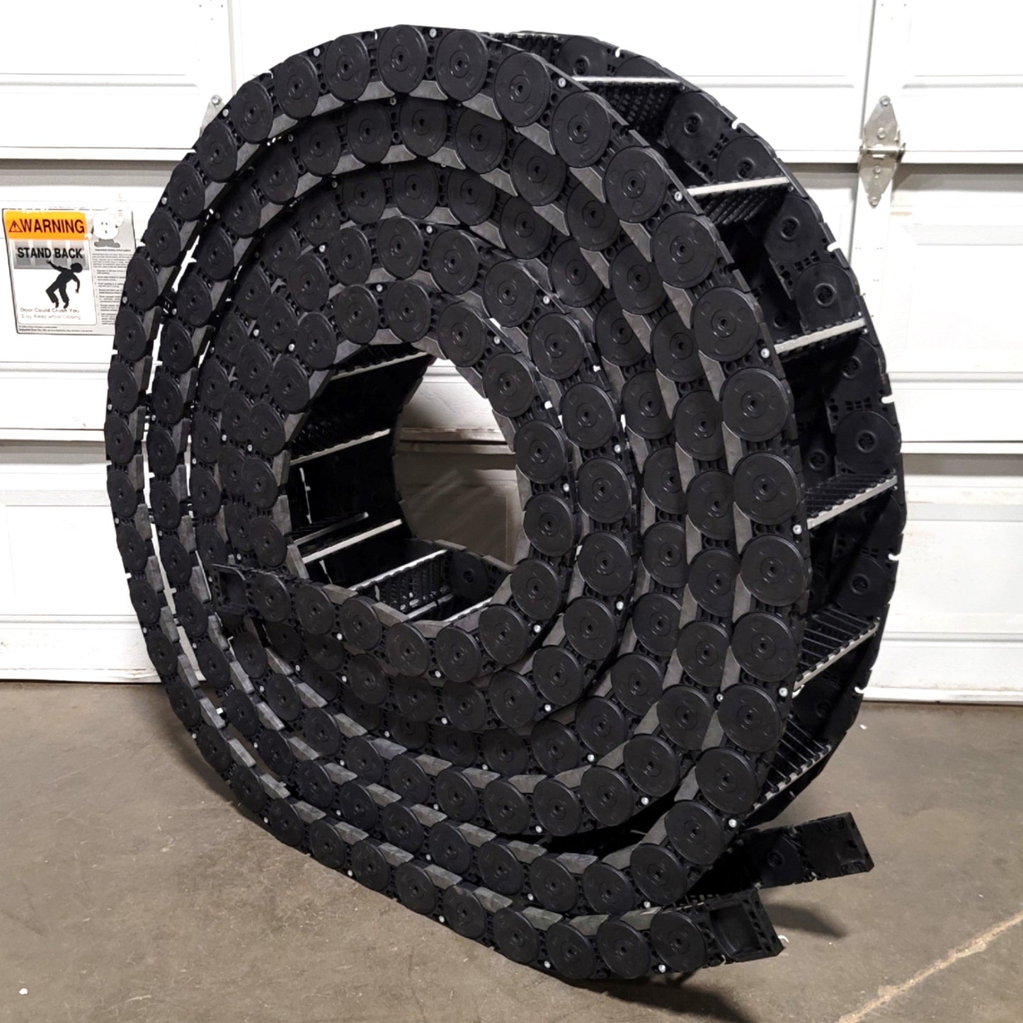 Used KabelSchlepp MC0950.240.RS.260 HS Cable Carrier 240mmW x 76mmH x 14630mmL, 48Ft
