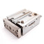 Used SMC MGPL16-40 Compact Guided Cylinder, Bore: 16mm, Stroke: 40mm, 1.0MPa, M5x0.8