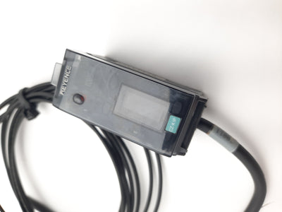 Used Keyence CZ-K1P Fiber Optic Sensor PNP Voltage: 12-24VDC Current: 75mA, 330æs/1ms