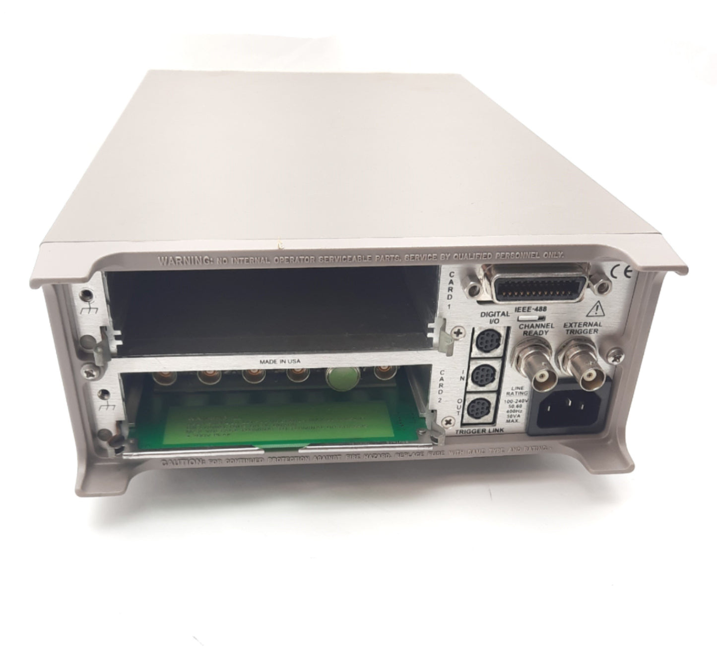 Used Keithley 7001 Switch System Control Test Mainframe 2-Slot, 80-Channel