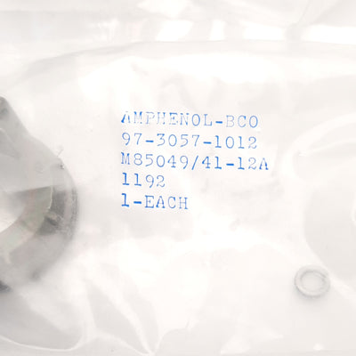 New Lot of 3 Amphenol 97-3057-1012 Circular MIL Spec Straight Cable Clamp 19x22.55mm