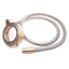 Used North Central Instruments Fiber Optic Ring Light 3/8" Bundle, ID 2.28", 45" Long