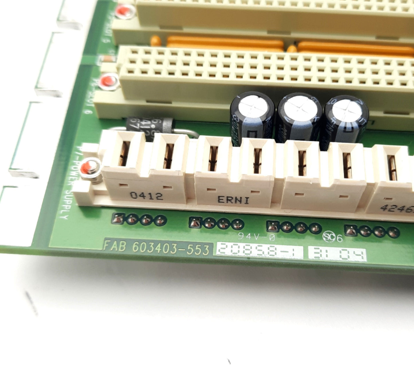 Used Delta Tau UBUS 603403-103 6-Slot Backplane