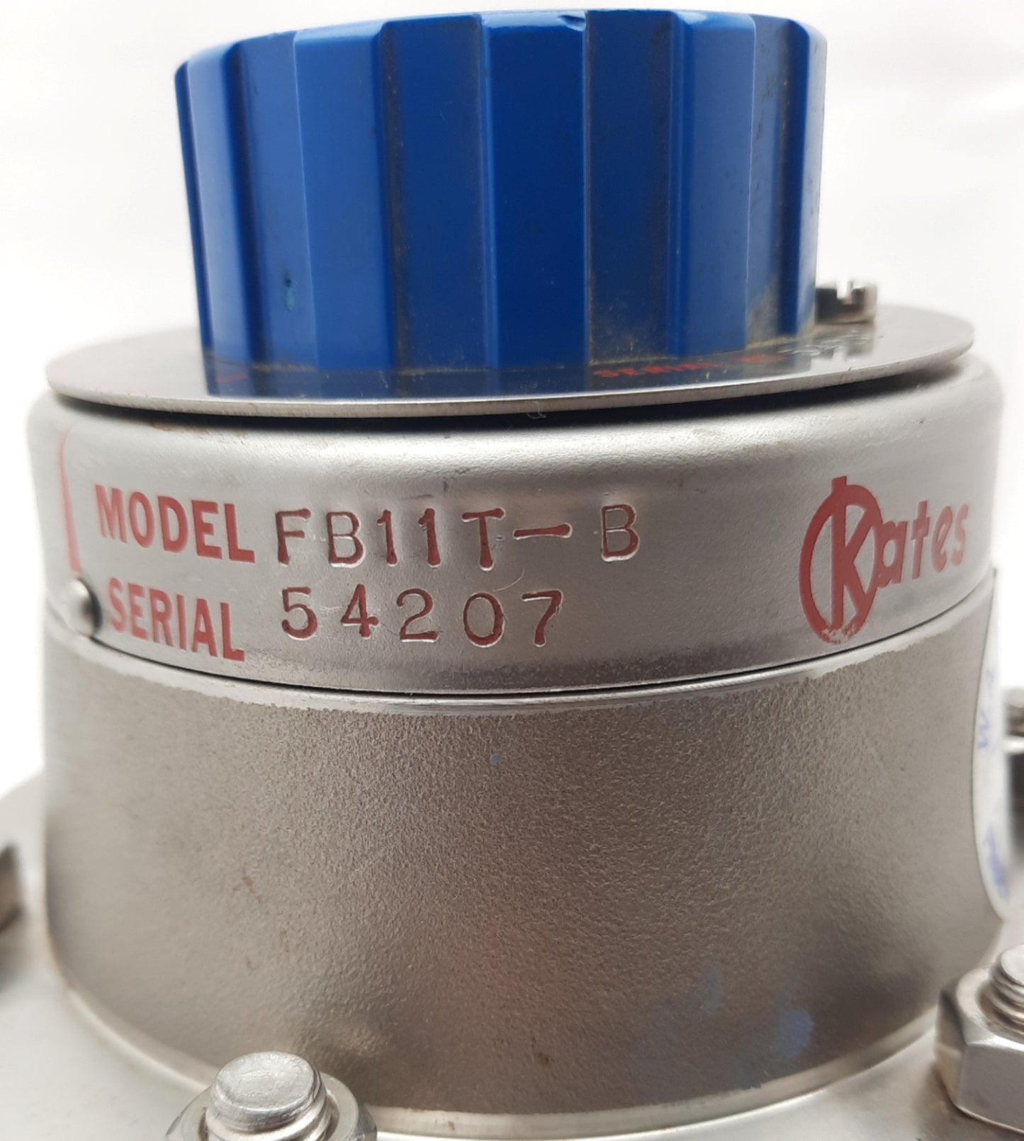 Used Kates FB11T-B Adjustable Flow Rate Controller 316SS 3/4FNPT 1-12GPM