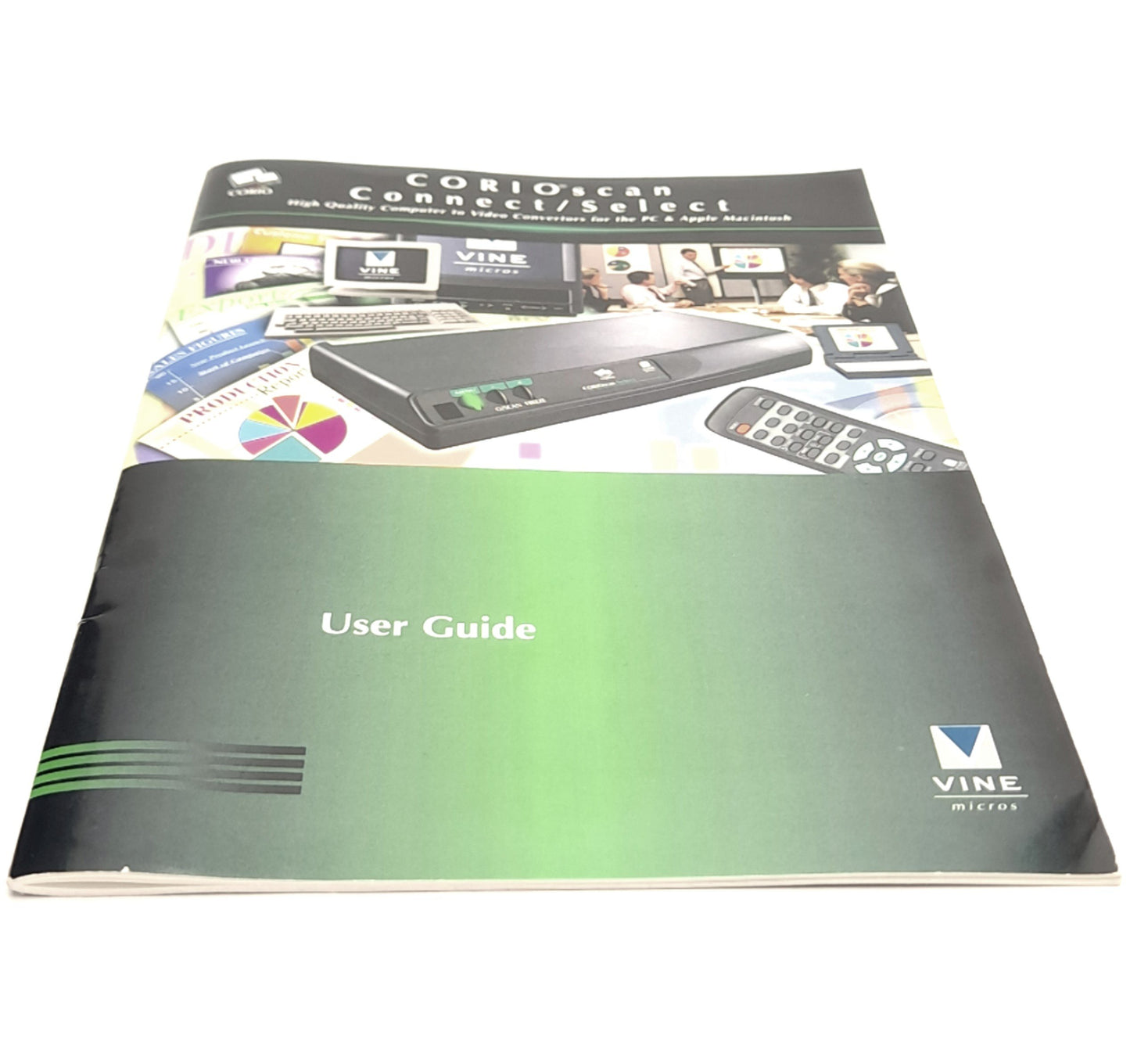 Used Vine Micros CSC-02822 Corioscan Connect Video Converter for PC w/ Computer Cable