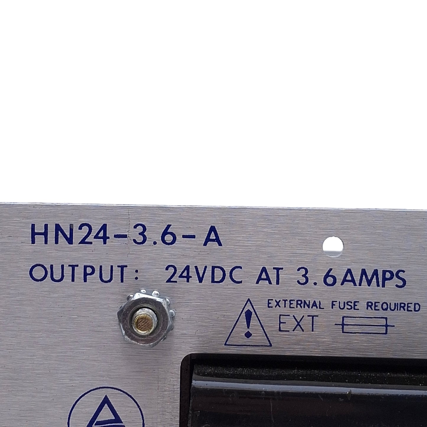 Used Power-One HN24-3.6-A Open Frame Switching Mode Power Supply, Out: 24VDC 3.6A