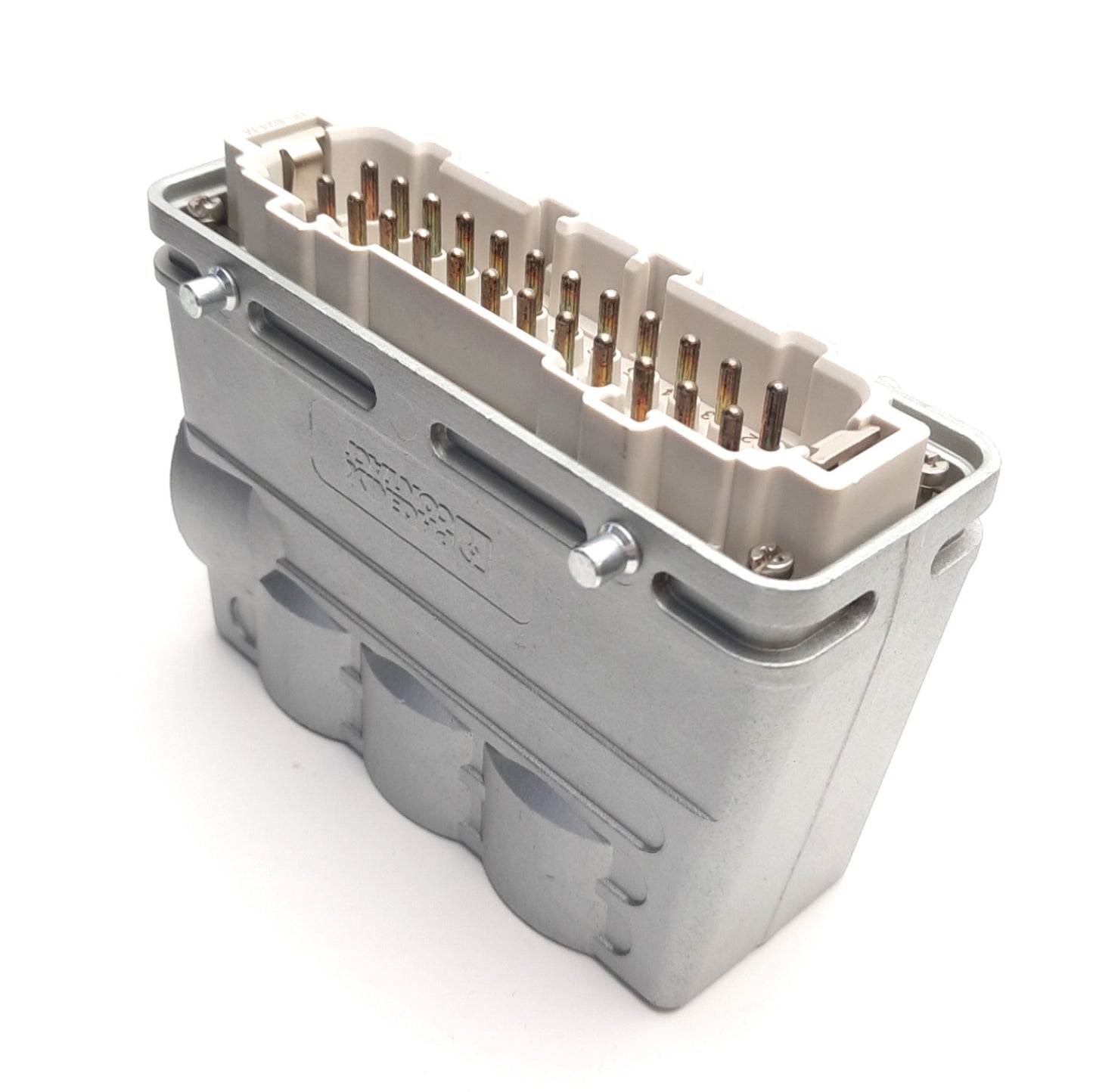 Used Phoenix Contact HC-B24-M Male HDC Insert w/ Housing 24-Pins+PE, 500V 16A