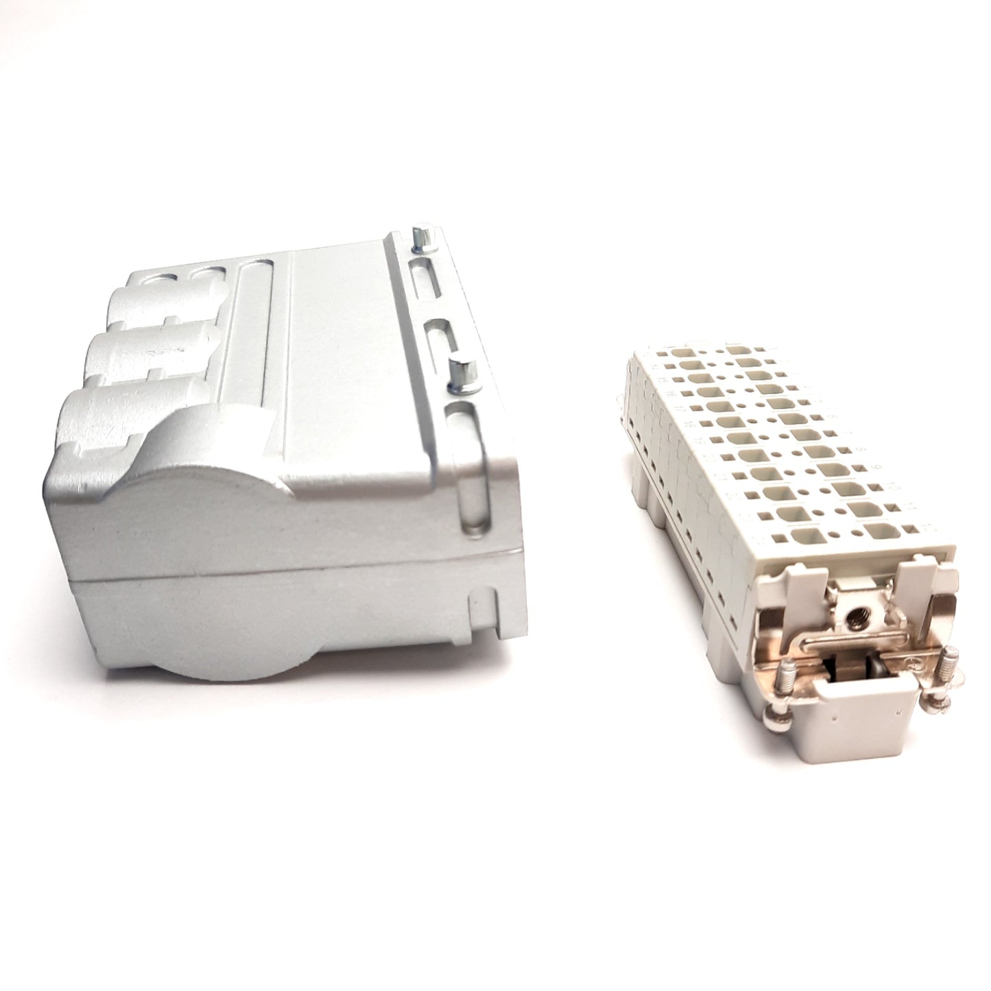 Used Phoenix Contact HC-B24-M Male HDC Insert w/ Housing 24-Pins+PE, 500V 16A
