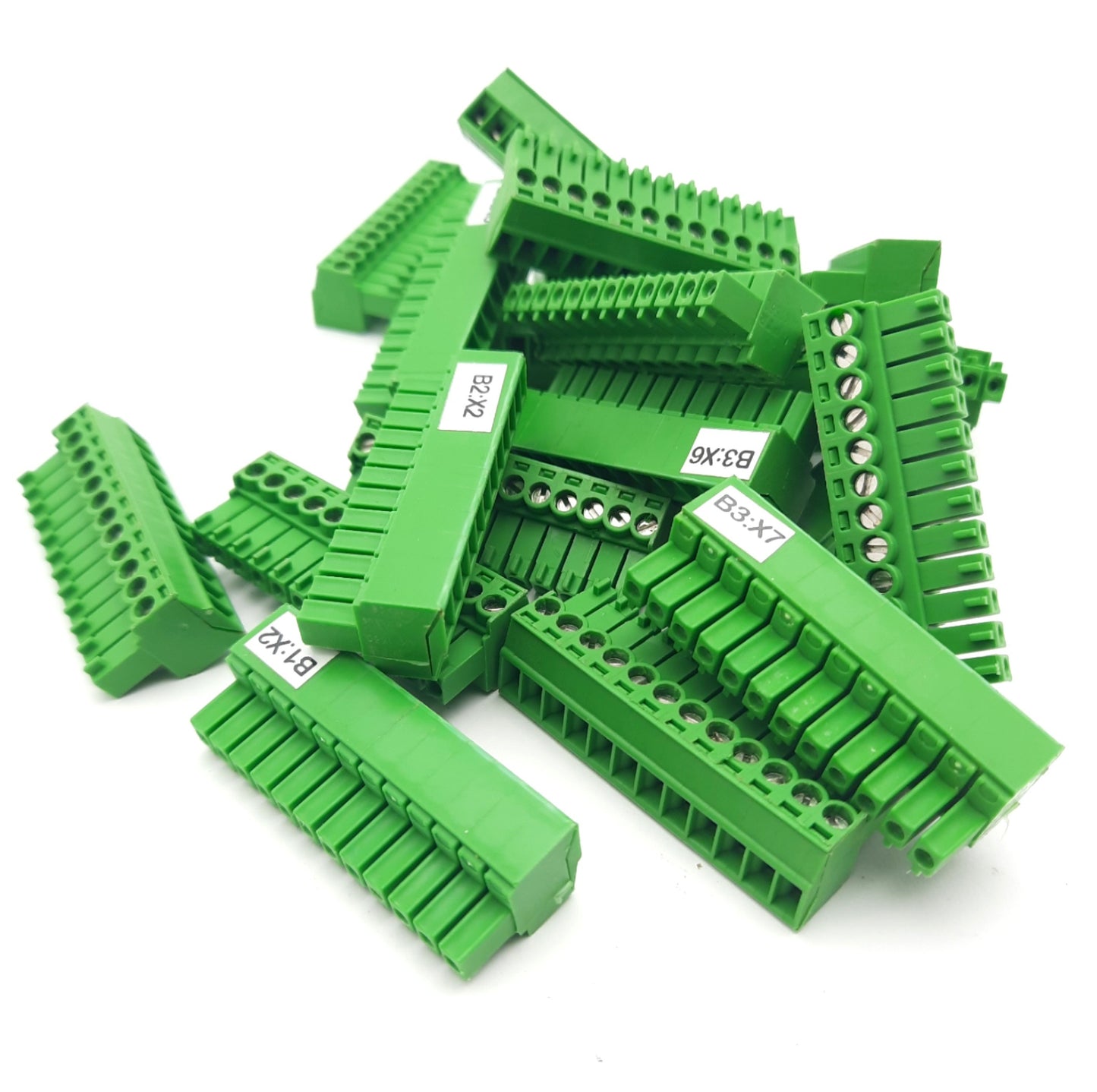 New Lot of 20 Phoenix Contact PCB Terminal Block 12 Positions