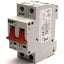Used Sprecher & Schuh L8-15/2/D D-Curve Supplementary Protector, 415VAC, 15A, 2-Pole