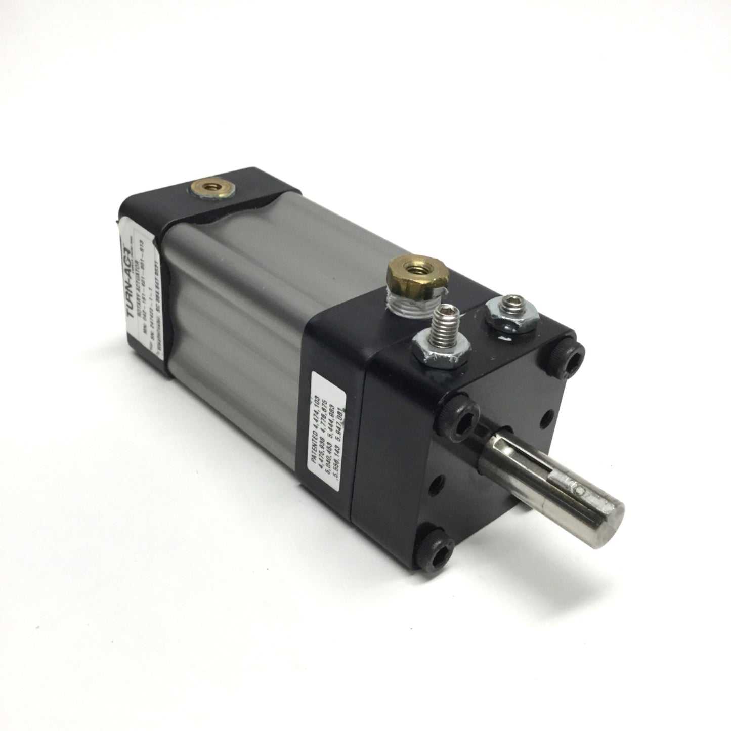 Used Turn-Act 042-1S1-401-801-S13 Rotary Vane Actuator, 90° Rotation, Ø3/8" Shaft