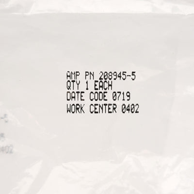 New Lot of 2 Amphenol 208945-5 MIL Spec Cable Clamp 0.225"-0.562", 7/8-20UNEF Thread