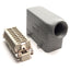 Used Harting HAN-E16M Male HDC Insert W/ 90° Housing, 16-Pos, 500V 16A, 09330162601