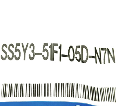 New SMC SS5Y3-51F1-05D-N7N Plug-In Manifold Base, 1/4" One-Touch Ports, 25-Pin D-Sub
