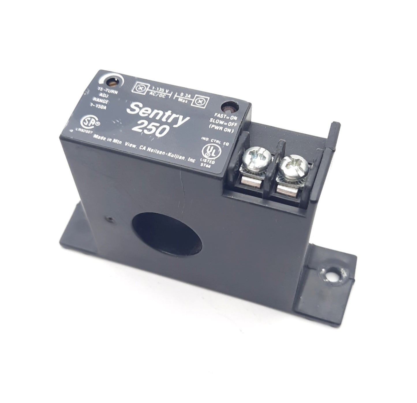 Used Sentry 250 Solid Core Current Switch Smart LED 1-150A 0.3A @ 135VAC/VDC