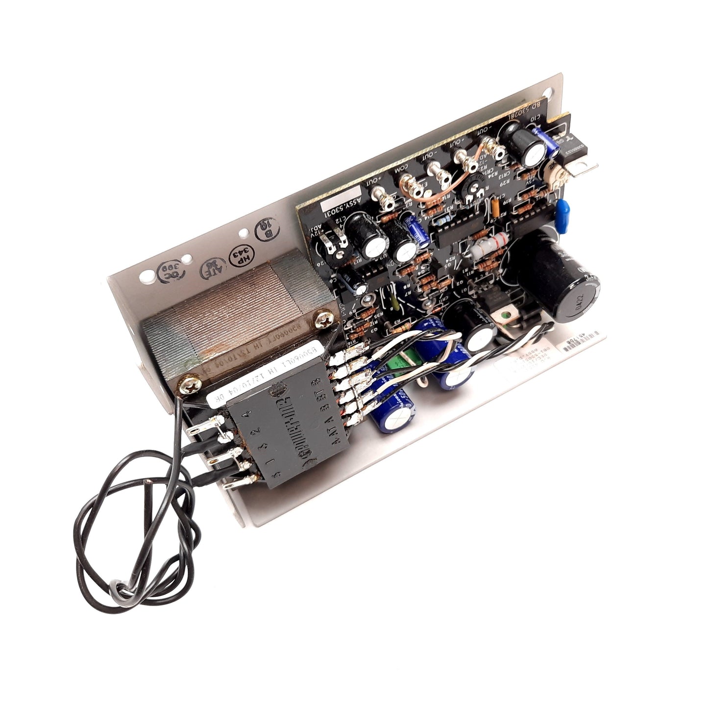 Used Power One HTAA-16W-A Linear Power Supply, In: 120/240VAC, Out: 5VDC +/-12VDC