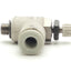 Used Lot of 10 SMC AS1211F-M5-04 Pneumatic Air Flow Control Elbow Valve 4mm OD