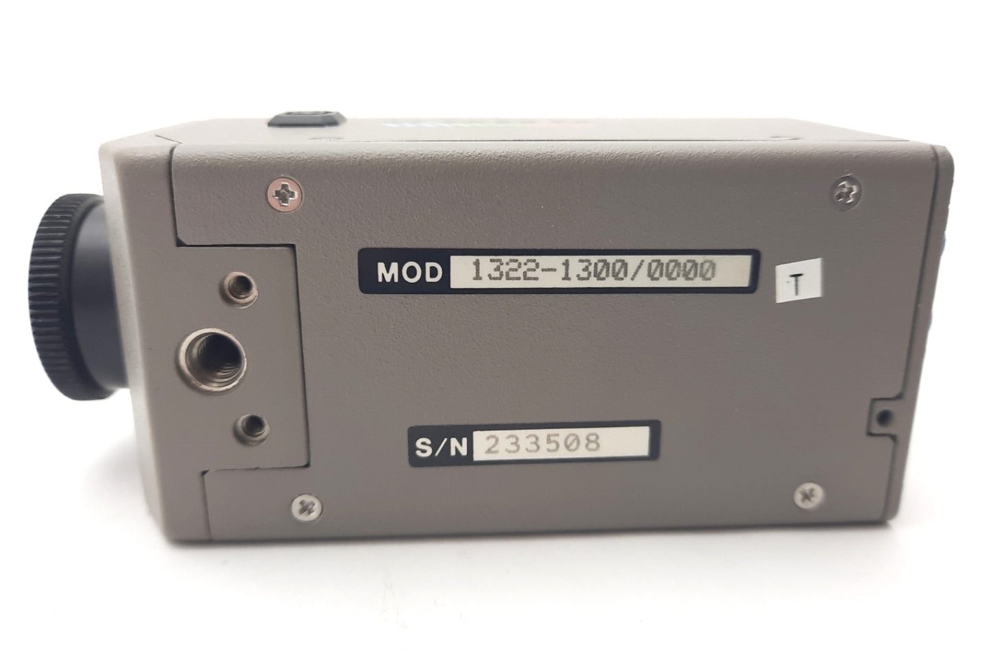 Used Cohu 1322-1300/0000 CCD Color Camera 12VDC/VAC 7.5W 48dB