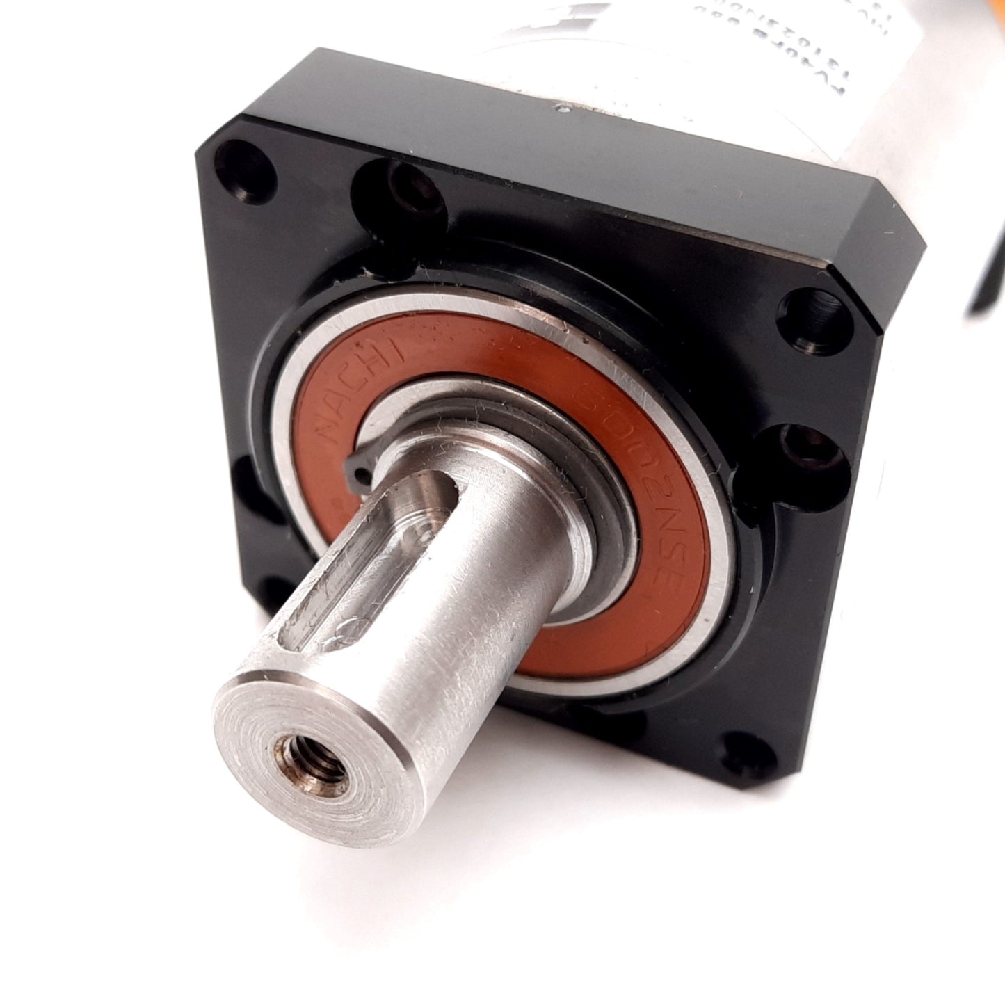 Used Parker PV40FB-050 Gearhead, Ratio: 50:1, Input: 7.5mm, Output Shaft: 13mm