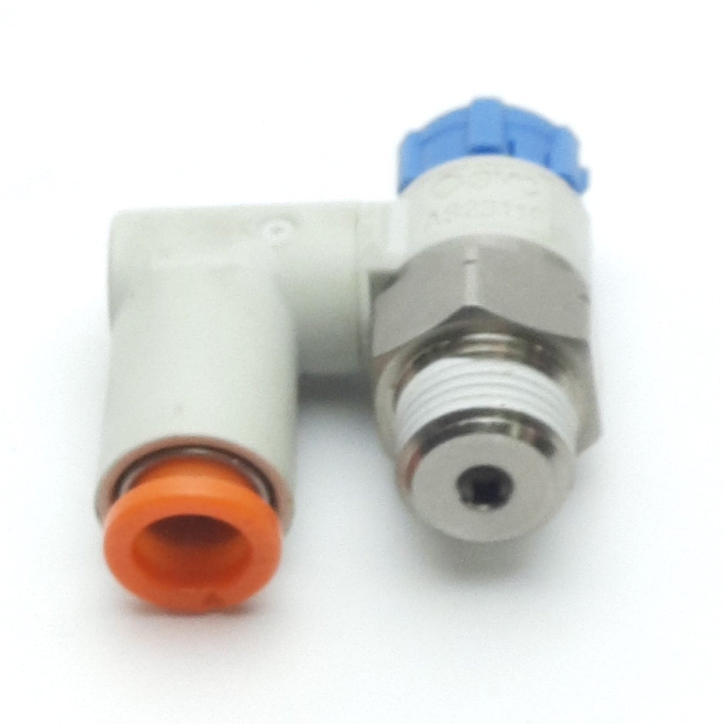 Used Lot of 6 SMC AS2311F-N01-07S Flow Control Valve w/ Push Lock, 1/4" P2C, 1/8"NPT