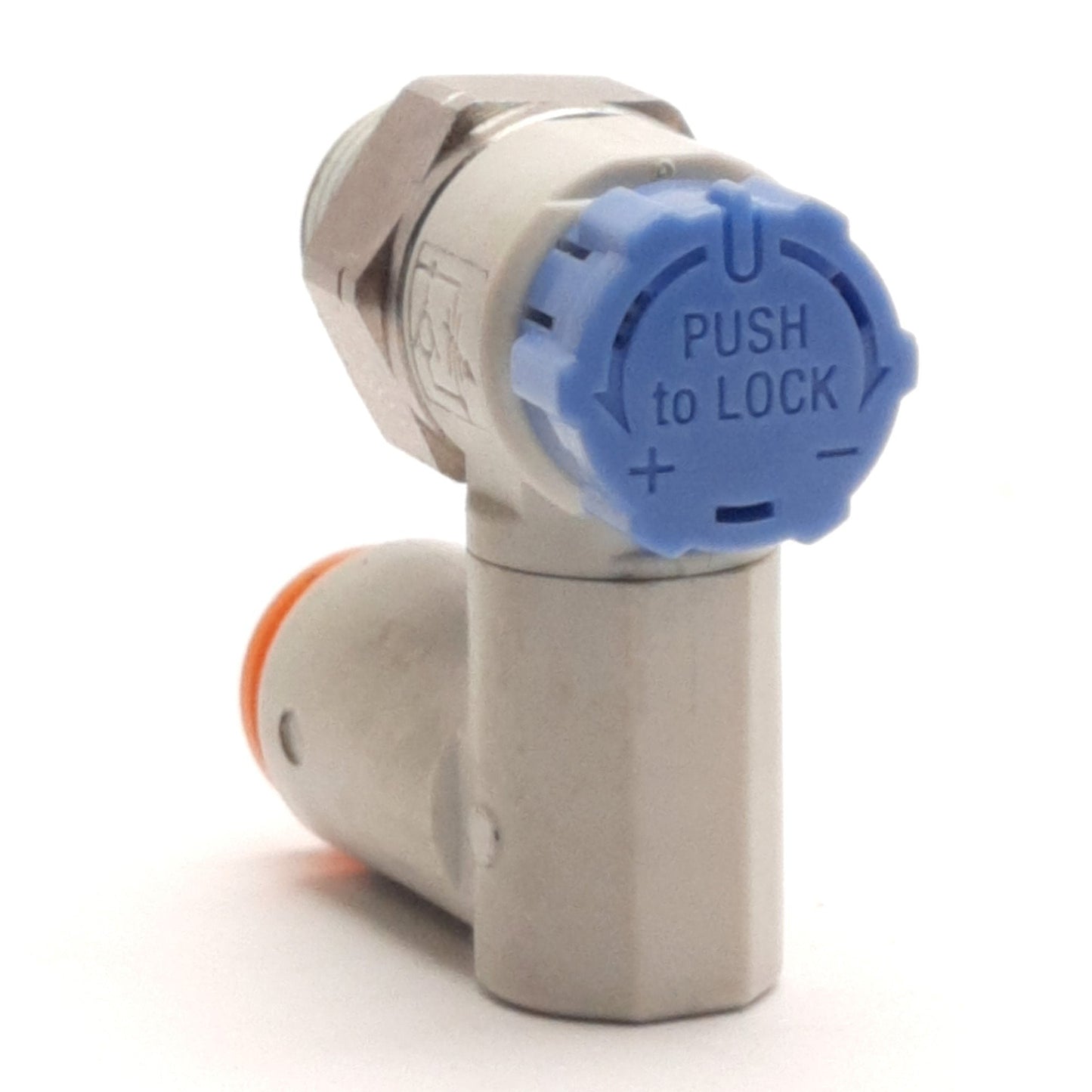 Used Lot of 6 SMC AS2311F-N01-07S Flow Control Valve w/ Push Lock, 1/4" P2C, 1/8"NPT