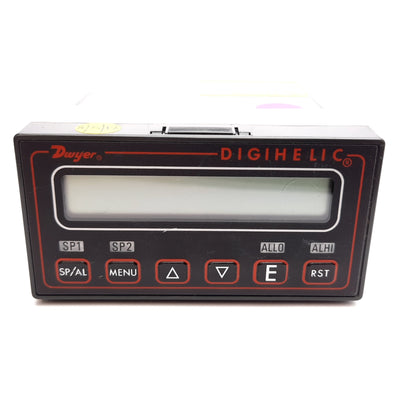 Used Dwyer DH-006 Digihelic Digital Differential Pressure Controller 0-5" W.C. 4-20mA