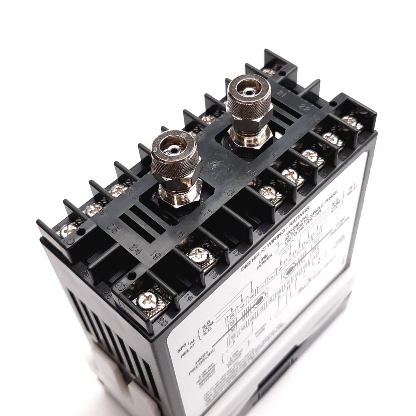 Used Dwyer DH-006 Digihelic Digital Differential Pressure Controller 0-5" W.C. 4-20mA