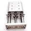 Used SMC MGPM25-40Z Compact Guided Cylinder, Bore: 25mm, Stroke: 40mm, 1.0MPa, Rc1/8