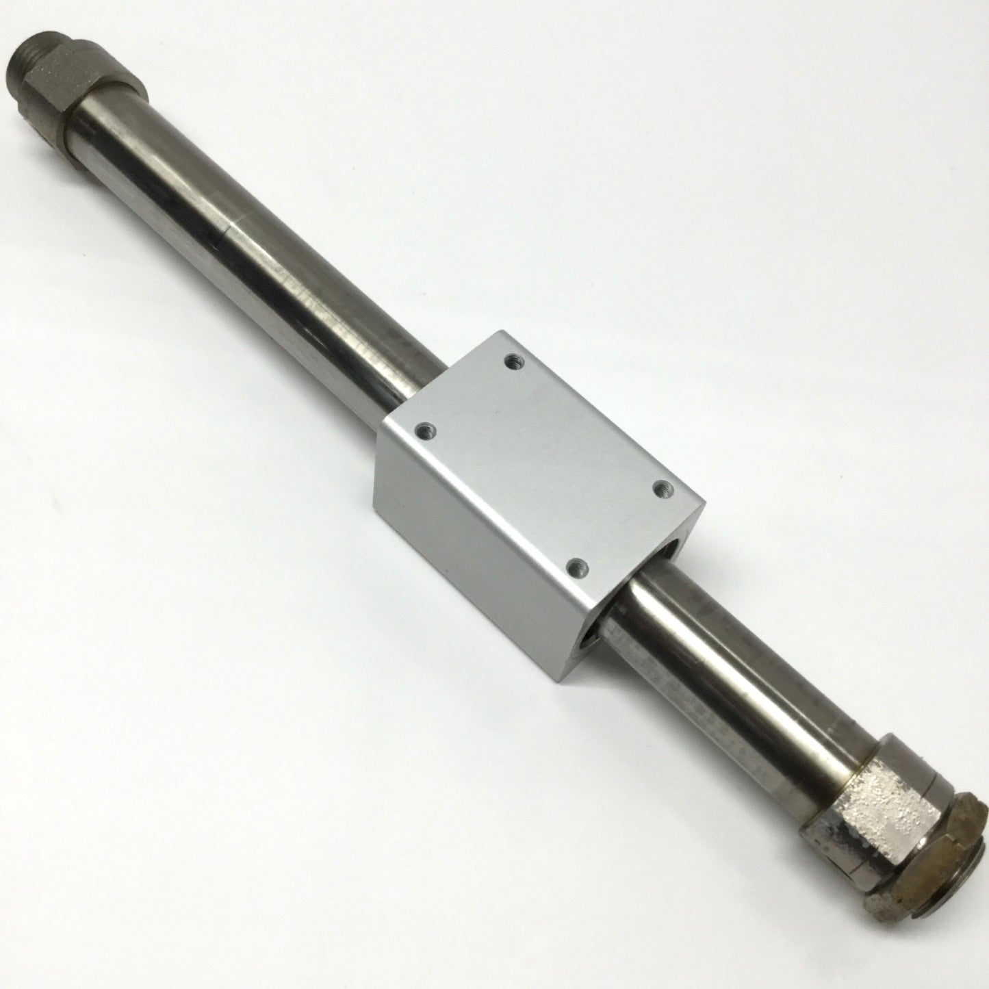 Used SMC NCY3B25-0800 Magnetically Coupled Rodless Cylinder 1" Bore, 8" Stroke 100psi