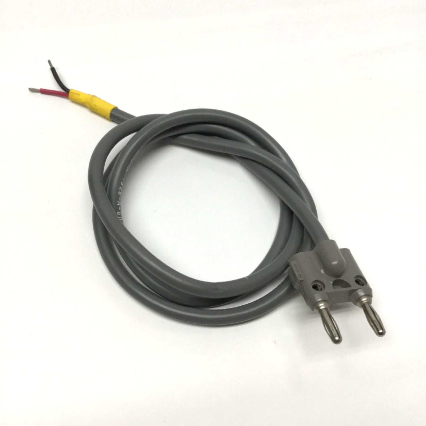 Used Pomona 1326-A-60 Single-Ended Double Banana Plug Cable 300VA/424VDC, 1m Long