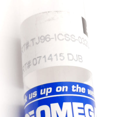 New – Open box Omega Engineering TJ96-ICSS-032U-2-SB Rugged Transition Joint Probe, 96" Type J