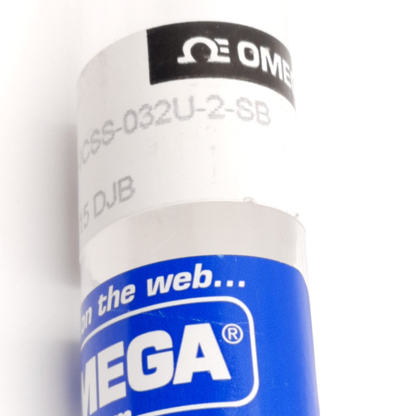 New – Open box Omega Engineering TJ96-ICSS-032U-2-SB Rugged Transition Joint Probe, 96" Type J