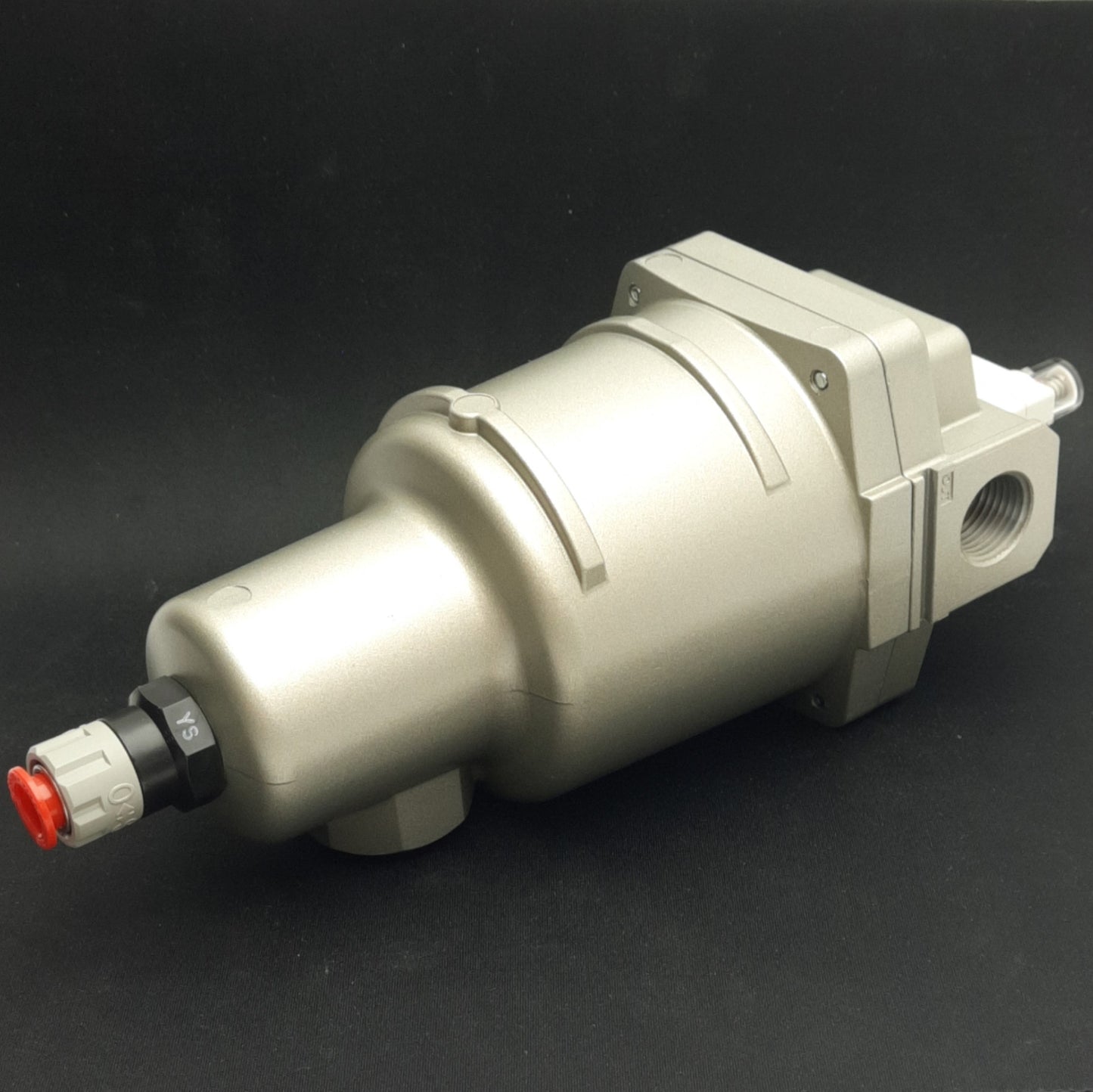 New SMC AM350C-N04C-RT Mist Separator, 1/2 NPT, 3/8" P2C, 1.0 MPa Max, 1.5 MPa Proof