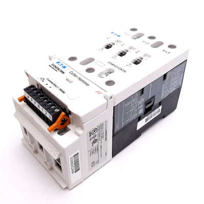 Used Eaton Cutler Hammer E04ND10X3N Contactor, 3-Pole, W/ E02NDXCXNN Coil, 24VDC