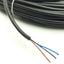 Used Mencom Corp NAN-T-3FP-15M Cordset, 3-Pole, M8 Female Straight, 15m, 60 VAC, 3A