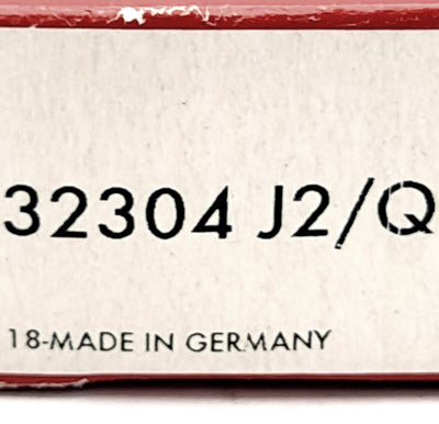 New Lot of 3 SKF 32304 J2/Q Tapered Roller Bearing, 20mm Bore, 14000 RPM Max, 45.5kN