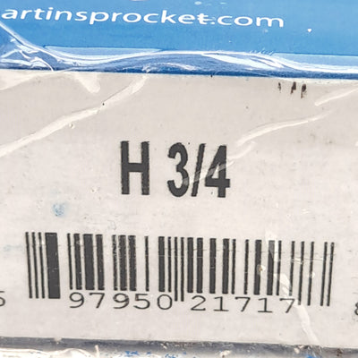 New Lot of 2 Martin H 3/4 Split Taper Bushing, 3/4" Bore, 2-1/2" Flange, 1/4" Screws