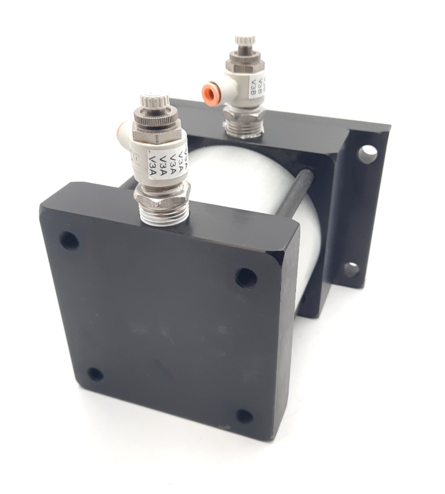 Used STARCYL ST3F1-4X1.5 Pneumatic Cylinder, Bore: 4", Stroke: 1.5", Ports: 1/2" NPT