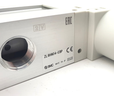 New SMC ZL6HN04-EBP Vacuum Ejector 600L/min Scfm 0.50MPa PNP 2 Outputs 1/2 NPT