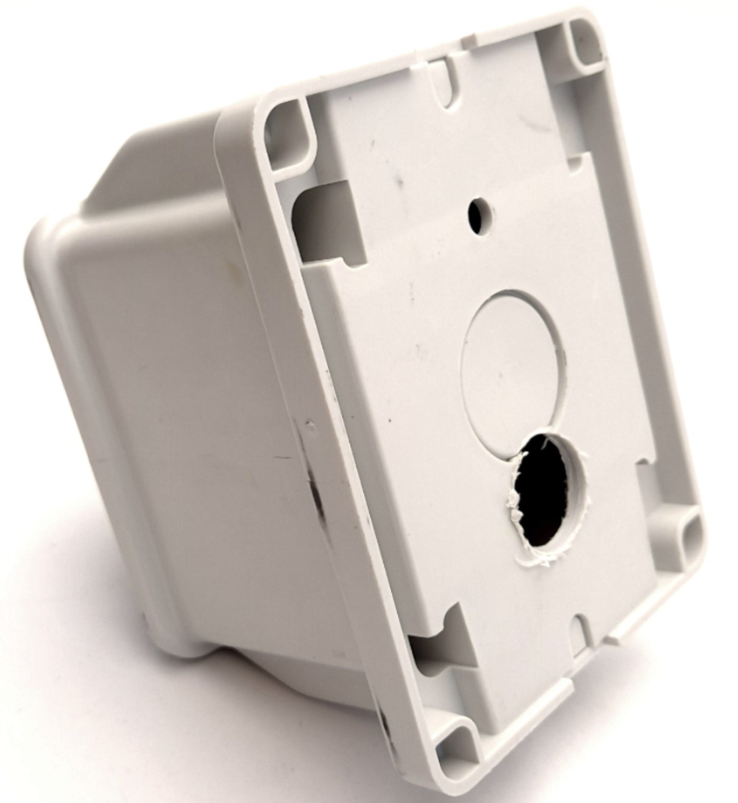Used Gewiss GW 62 404 Angled Surface Mounted Socket Outlet, 16A, 200-250V, 2P+E