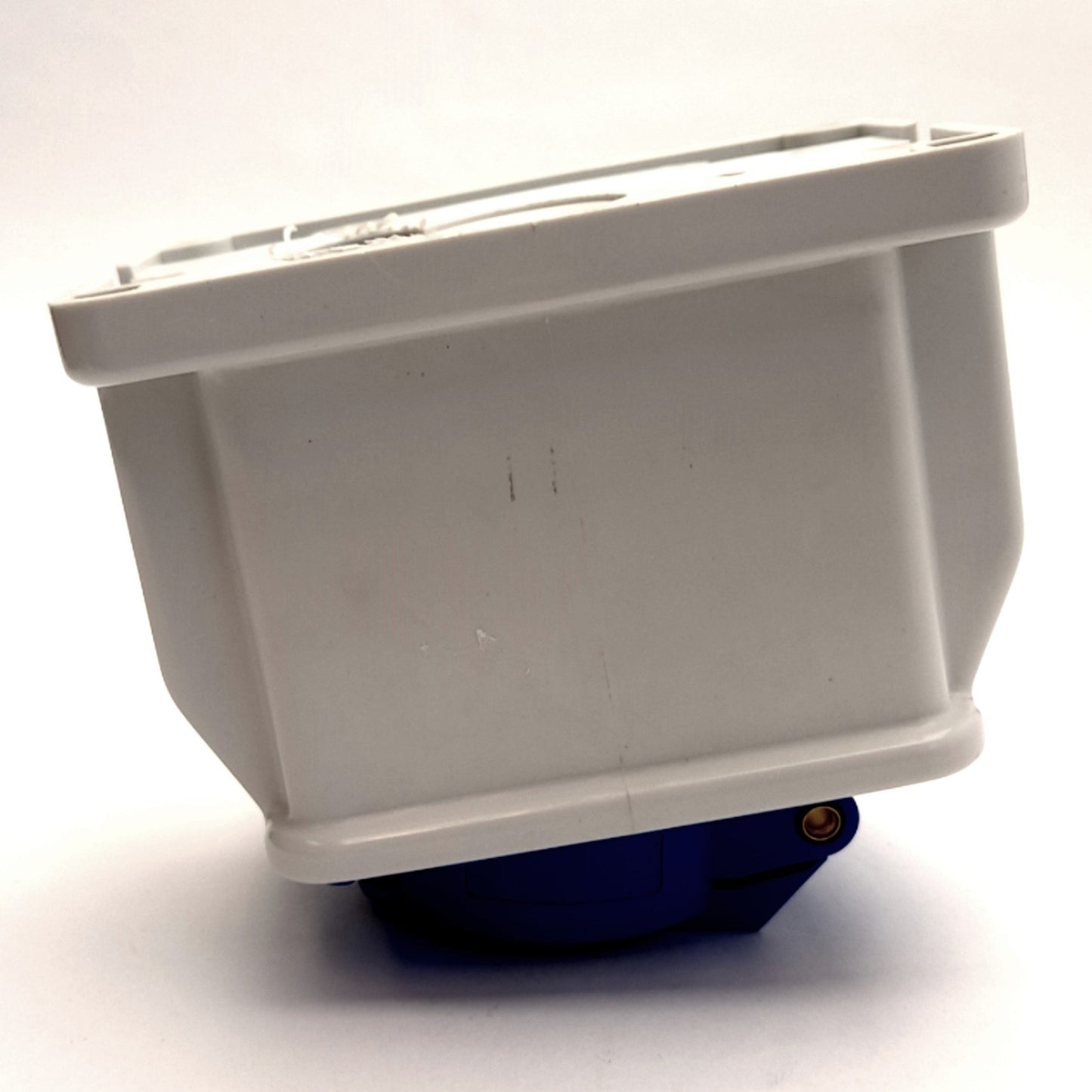Used Gewiss GW 62 404 Angled Surface Mounted Socket Outlet, 16A, 200-250V, 2P+E