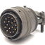 Used Amphenol PT06E-20-16P Circular Straight Pin Plug w/ Clamp, 16-Pin Male Connector